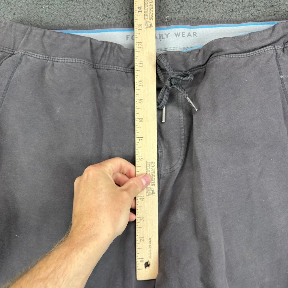 Mack Weldon Mens XL Ace Sweatpants Gray Cotton Blend Drawstring‎ Joggers 10263